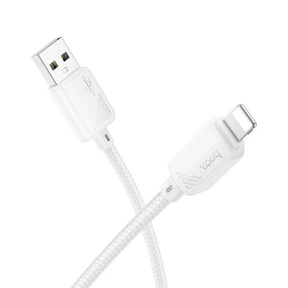 Καλώδιο Δεδομένων και Φόρτισης USB-A - Lightning HOCO X113, 18W, 1μ, Λευκό