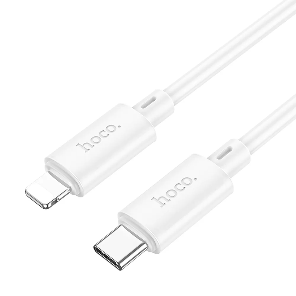 Καλώδιο Δεδομένων και Φόρτισης USB-C - Lightning HOCO X88, 20W, 1μ, Λευκό