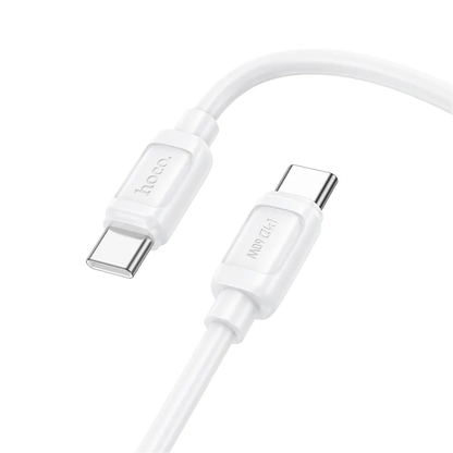 USB-C Data and Charging Cable - USB-C HOCO X115, 240W, 1m, White