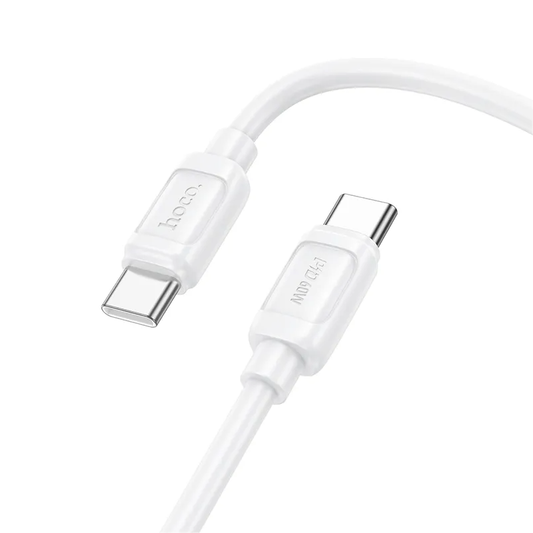 USB-C Data and Charging Cable - USB-C HOCO X115, 240W, 1m, White