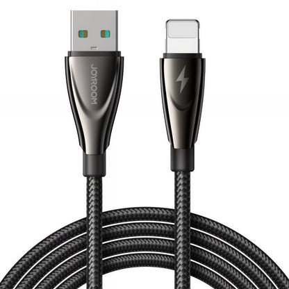 USB-A to Lightning Data and Charging Cable Joyroom SA31-AL3, 18W, 1.2m, Black