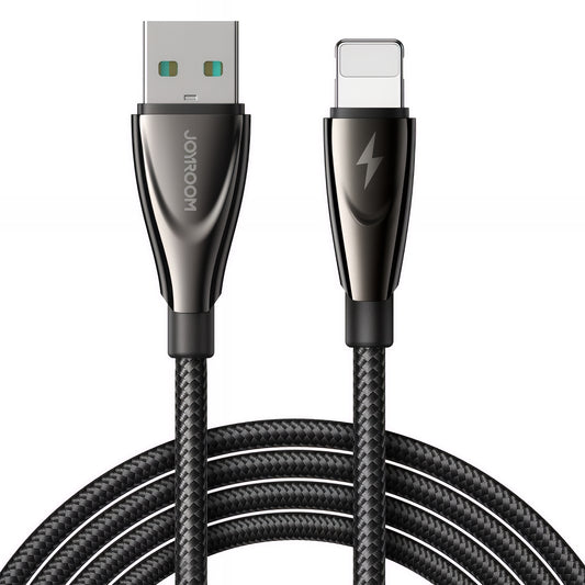 Καλώδιο Δεδομένων και Φόρτισης USB-A - Lightning Joyroom SA31-AL3, 18W, 1.2m, Μαύρο