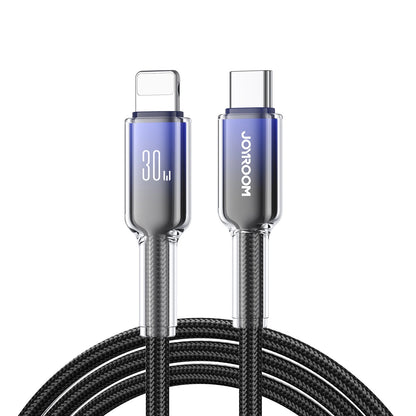 USB-C to Lightning Data and Charging Cable Joyroom S-A42, 30W, 1.2m, Black