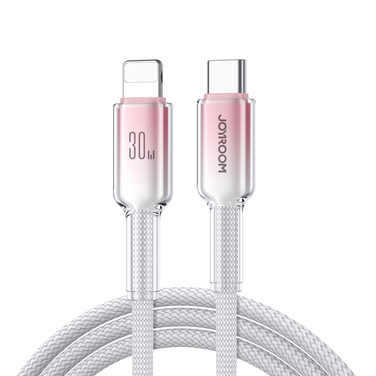 USB-C to Lightning Data and Charging Cable Joyroom S-A42, 30W, 1.2m, White