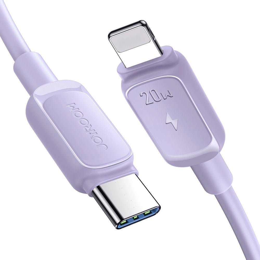 USB-C to Lightning Data and Charging Cable Joyroom S-A14, 20W, 1.2m, Purple