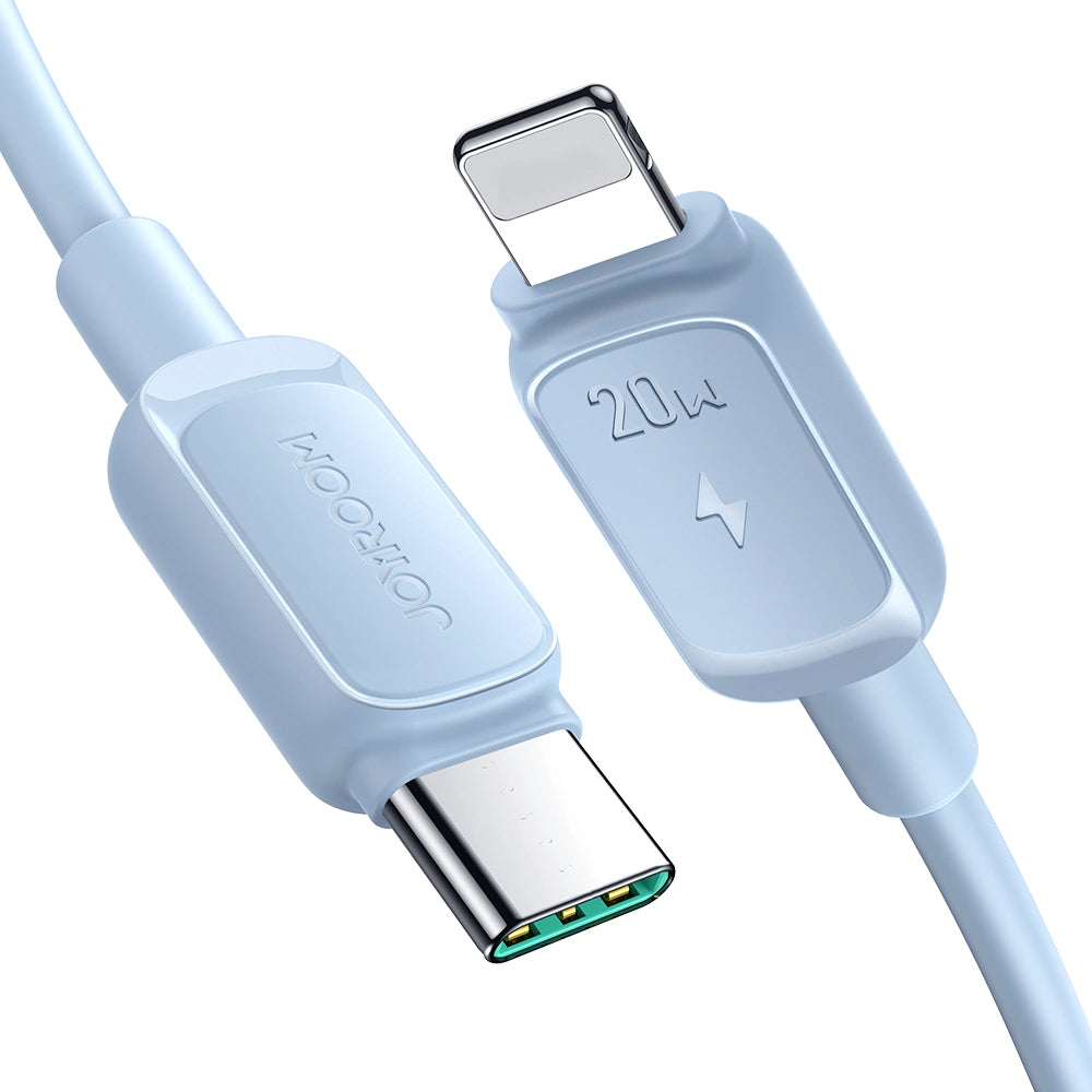 Καλώδιο Δεδομένων και Φόρτισης USB-C - Lightning Joyroom S-A14, 20W, 1.2m, Μπλε