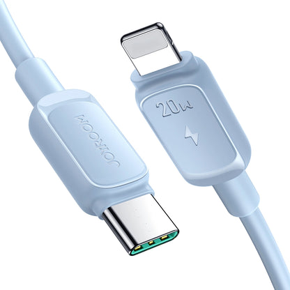 Καλώδιο Δεδομένων και Φόρτισης USB-C - Lightning Joyroom S-A14, 20W, 1.2m, Μπλε