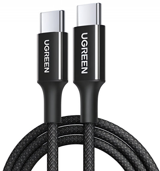 Καλώδιο Δεδομένων και Φόρτισης USB-C - USB-C UGREEN L502, 100W, 2μ, Μαύρο