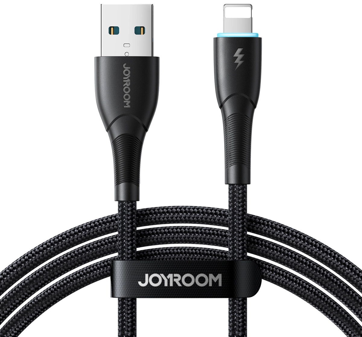 Joyroom SA32-AL3 USB-A to Lightning Data and Charging Cable, 18W, 1m, Black