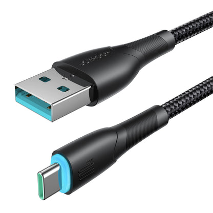 Καλώδιο Δεδομένων και Φόρτισης USB-A - USB-C Joyroom S-A32, 100W, 1m, Μαύρο