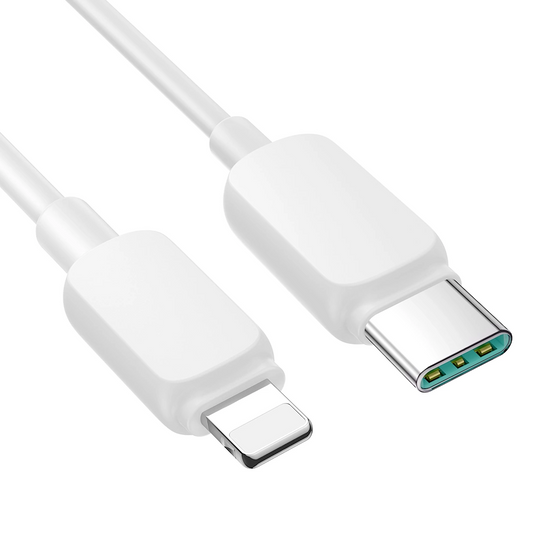 USB-C to Lightning Data and Charging Cable Joyroom S-A14, 30W, 1.2m, White