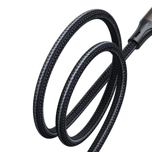 Καλώδιο Δεδομένων και Φόρτισης USB-A - USB-C Joyroom S-A25 Light-Speed, 100W, 1.2m, Μαύρο