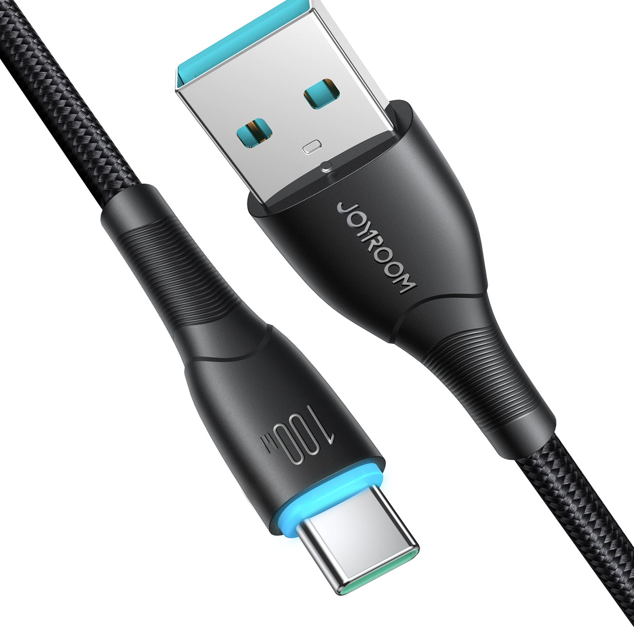 Καλώδιο Δεδομένων και Φόρτισης USB-A - USB-C Joyroom S-A32, 100W, 1m, Μαύρο