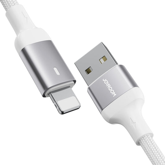 Καλώδιο Δεδομένων και Φόρτισης USB-A - Lightning Joyroom A10, 18W, 1.2m, Λευκό