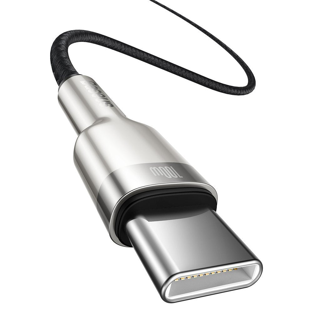 Καλώδιο Δεδομένων και Φόρτισης USB-C - USB-C Baseus Cafule, 100W, 2m, Μαύρο CATJK-D01