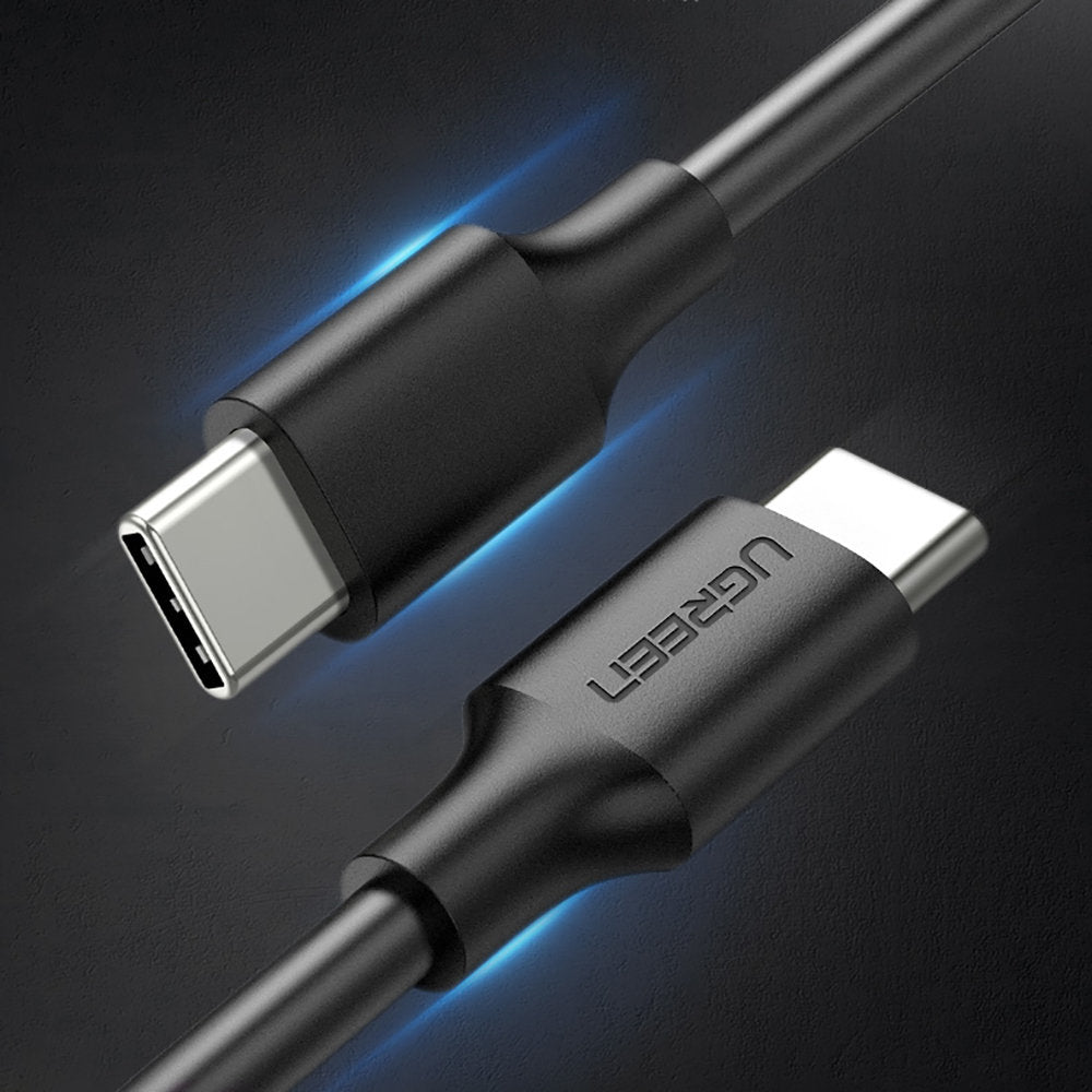 Καλώδιο Δεδομένων και Φόρτισης USB-C - USB-C UGREEN US286, 60W, 1m, Μαύρο