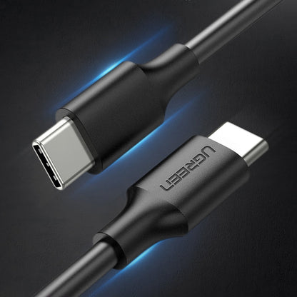 Καλώδιο Δεδομένων και Φόρτισης USB-C - USB-C UGREEN US286, 60W, 1m, Μαύρο