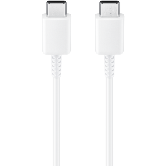 Καλώδιο Δεδομένων και Φόρτισης USB-C - USB-C Samsung EP-DN980BWE, 25W, 1m, Λευκό GH39-02115A