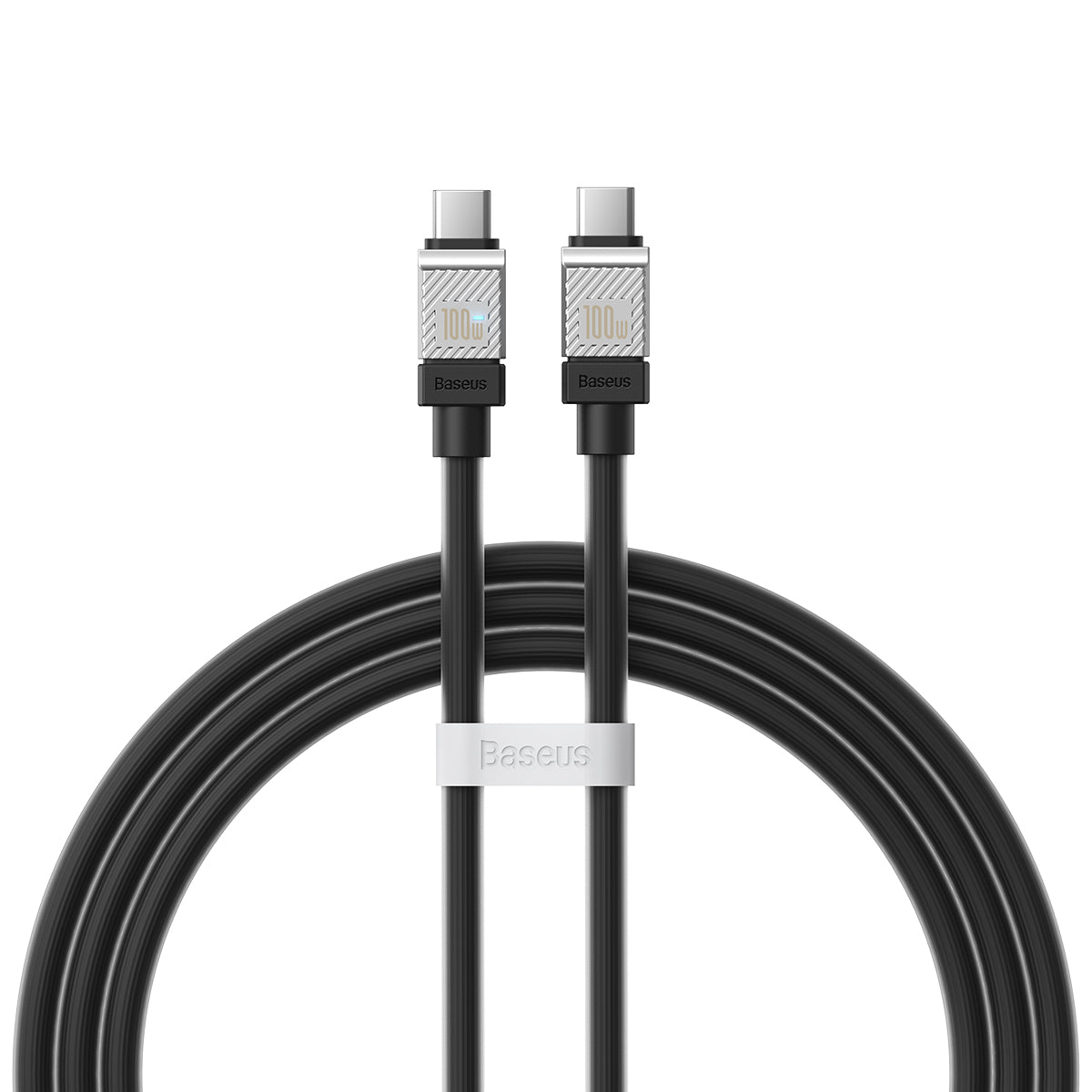 Καλώδιο Δεδομένων και Φόρτισης USB-C - USB-C Baseus CoolPlay, 100W, 1m, Μαύρο CAKW000201
