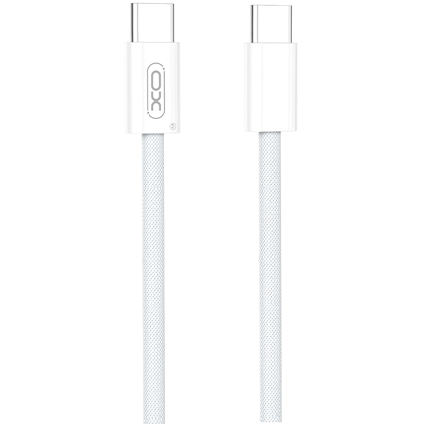 Καλώδιο Δεδομένων και Φόρτισης USB-C - USB-C XO Design NB-Q260A, 60W, 1m, Λευκό