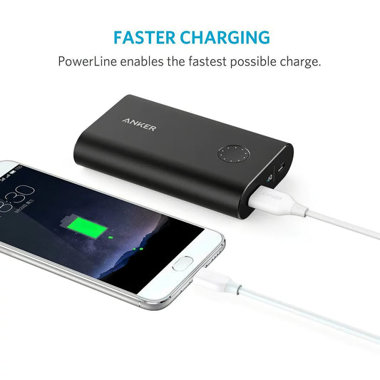 Καλώδιο δεδομένων και φόρτισης USB-A σε USB-C Anker PowerLine, 18W, 0,9m, λευκό A8163021