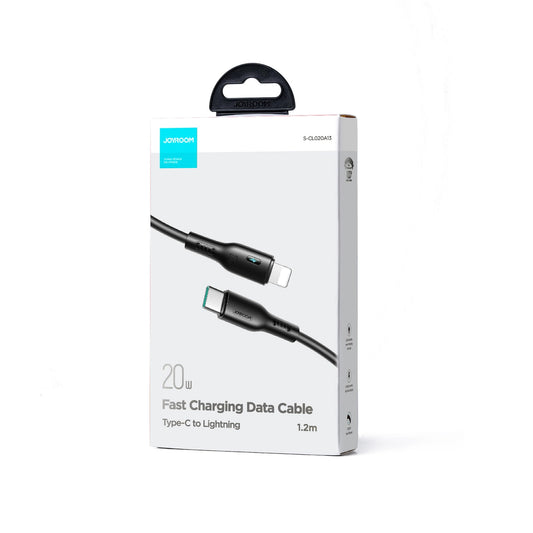 Καλώδιο Δεδομένων και Φόρτισης USB-C - Lightning Joyroom A13, 20W, 1.2m, Μαύρο