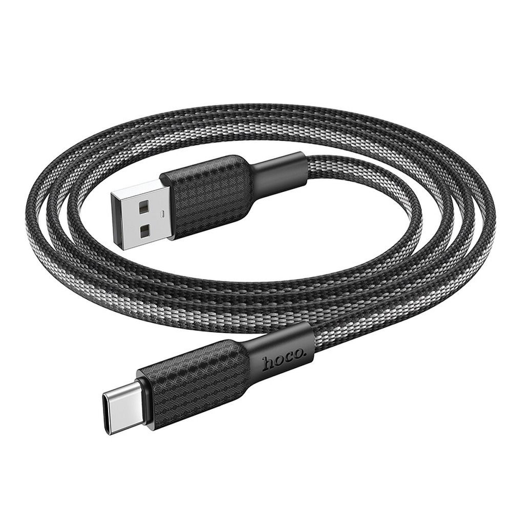 Καλώδιο Δεδομένων και Φόρτισης USB-A - USB-C HOCO X69, 18W, 1m, Μαύρο