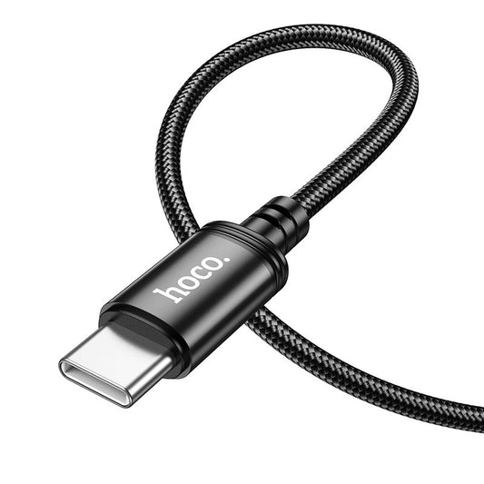 Καλώδιο Δεδομένων και Φόρτισης USB-A - USB-C HOCO X89, 18W, 1m, Μαύρο
