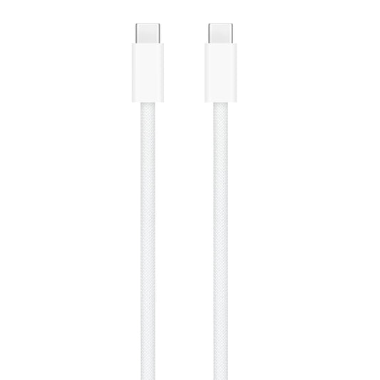Καλώδιο Δεδομένων και Φόρτισης USB-C - USB-C Apple A2795, 60W, 1m, Λευκό, Swap MW493ZM/A