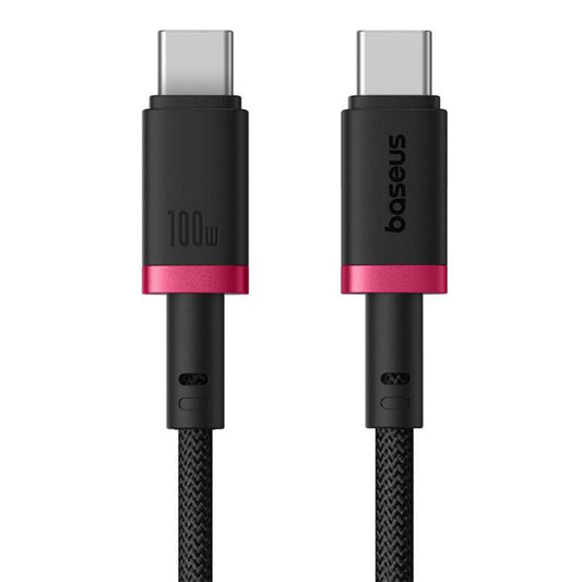Καλώδιο Δεδομένων και Φόρτισης USB-C - USB-C Baseus Dura Series, 100W, 1m, Κόκκινο P10377803U01-01