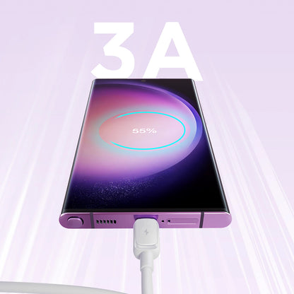 Καλώδιο Δεδομένων και Φόρτισης USB-A - USB-C Joyroom S-A14, 20W, 1.2m, Λευκό