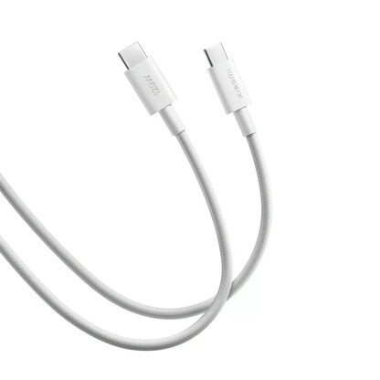 Καλώδιο Δεδομένων και Φόρτισης USB-C - USB-C Xiaomi, 120W, 1m, Λευκό BHR087KGL