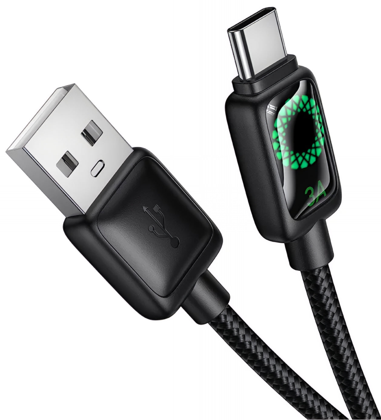 Καλώδιο Δεδομένων και Φόρτισης USB-A - USB-C HOCO U146, 36W, 1.2m, Μαύρο