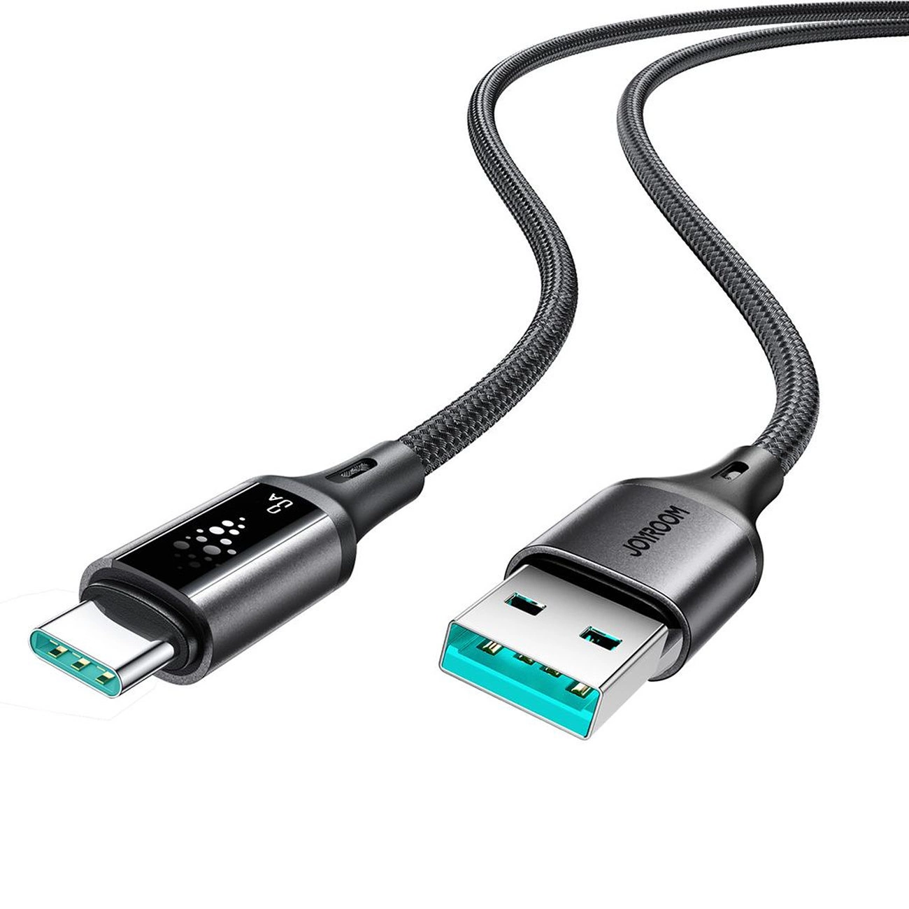 Καλώδιο Δεδομένων και Φόρτισης USB-A - USB-C Joyroom S-A60 StarTalk, 18W, 1.2m, Μαύρο