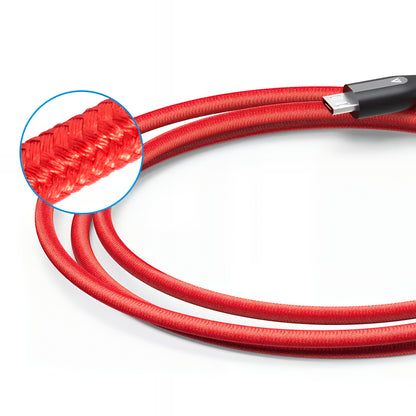 Καλώδιο Δεδομένων και Φόρτισης USB-A - microUSB Anker PowerLine+, 18W, 0.91m, Κόκκινο A8142G91