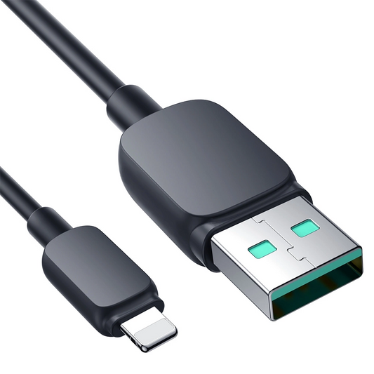 Καλώδιο Δεδομένων και Φόρτισης USB-A - Lightning Joyroom S-A14, 18W, 1.2m, Μαύρο