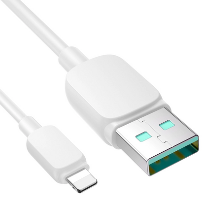 USB-A to Lightning Data and Charging Cable Joyroom S-A14, 18W, 1.2m, White