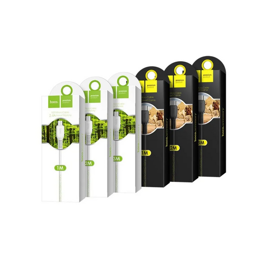 Καλώδιο Δεδομένων και Φόρτισης USB-A - USB-C HOCO Flash X20, 18W, 2m, Μαύρο