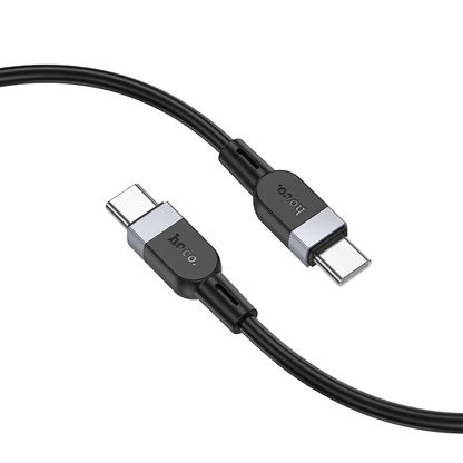 Καλώδιο Δεδομένων και Φόρτισης USB-C - USB-C HOCO X109, 60W, 2m, Μαύρο