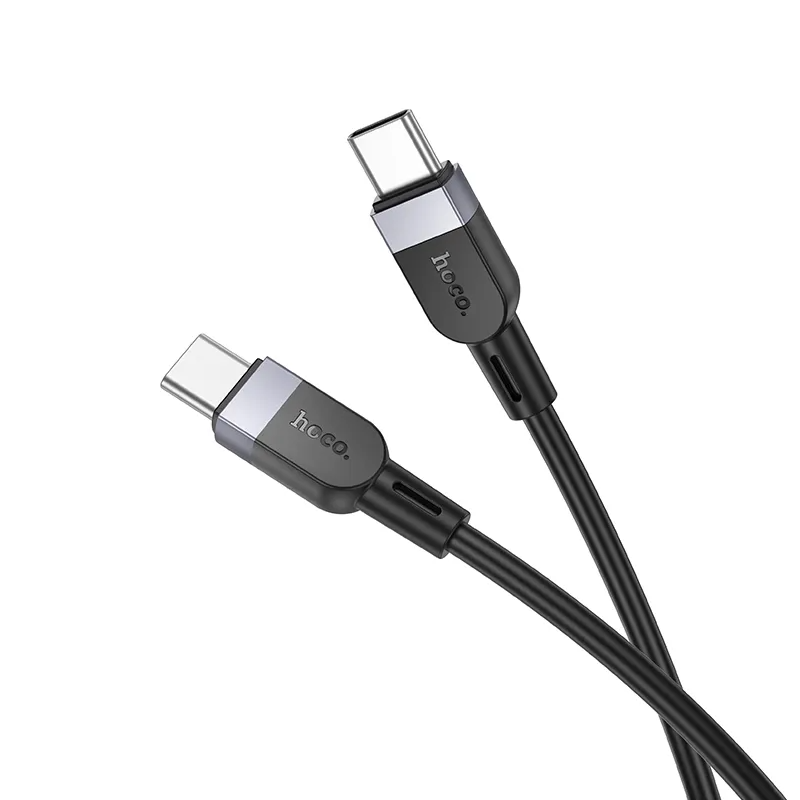 USB-C Data and Charging Cable - USB-C HOCO X109, 60W, 3m, Black