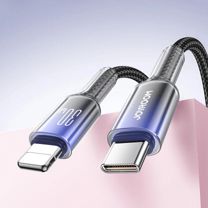 USB-C to Lightning Data and Charging Cable Joyroom S-A42, 30W, 1.2m, Black