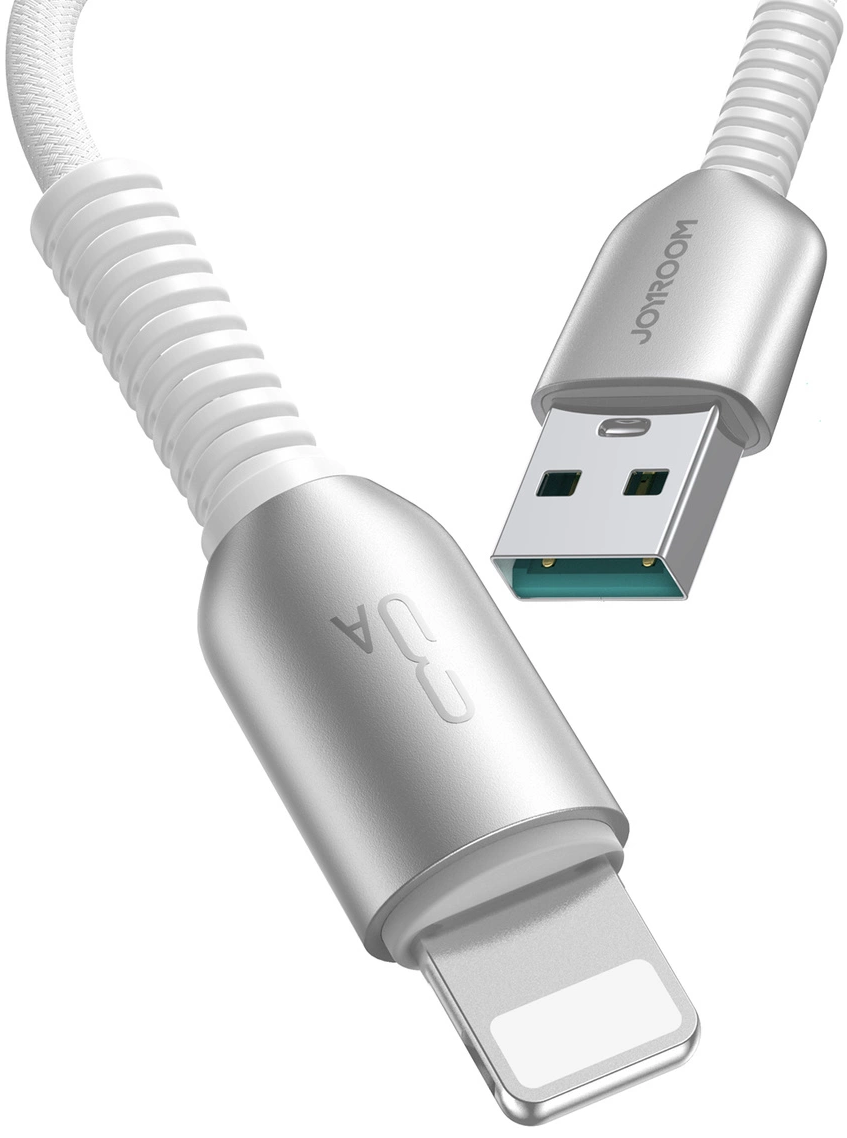 Καλώδιο Δεδομένων και Φόρτισης USB-A - Lightning Joyroom S-A51, 18W, 1.2m, Γκρι