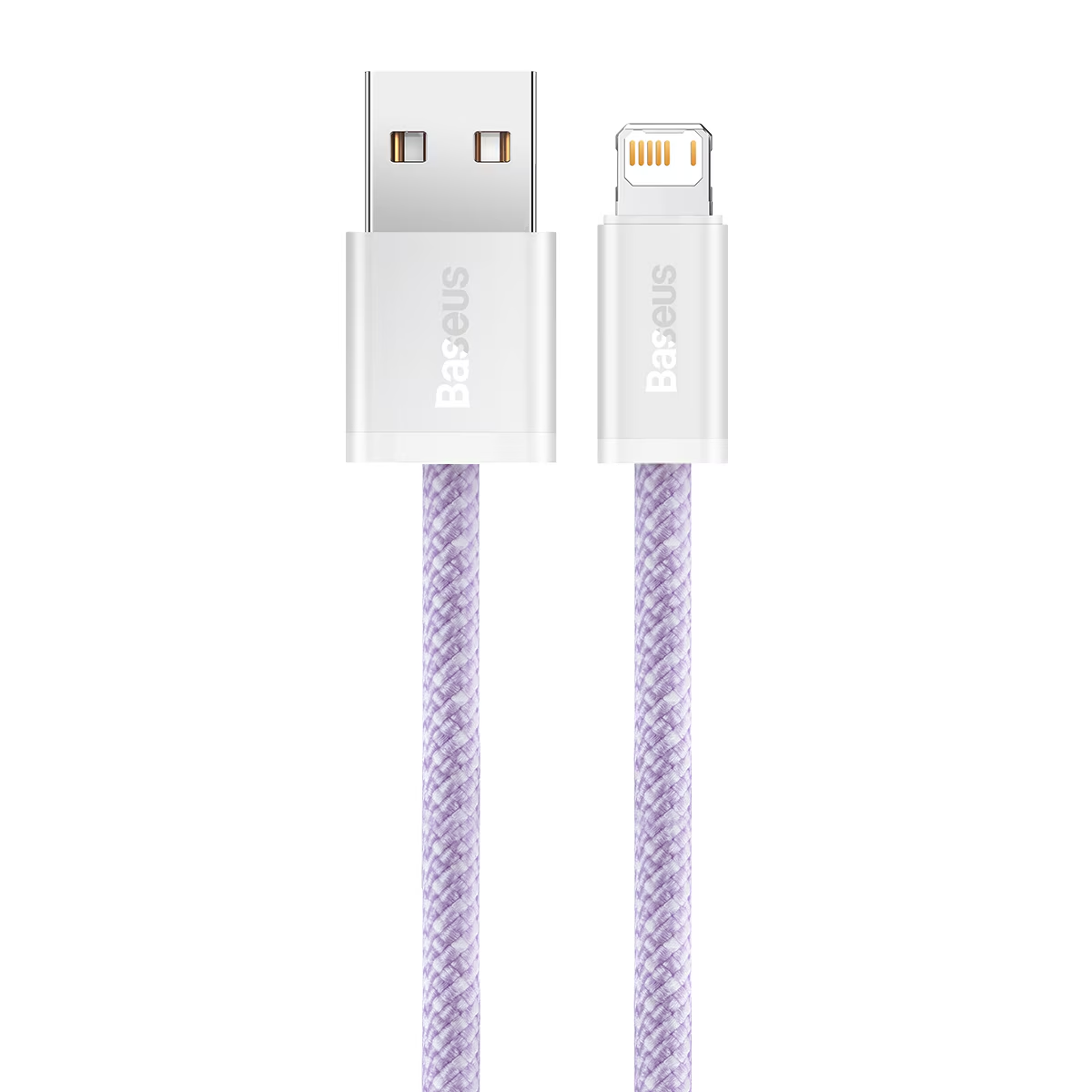 Καλώδιο Δεδομένων και Φόρτισης USB-A - Lightning Baseus Dynamic Series, 18W, 2m, Μωβ CALD000505