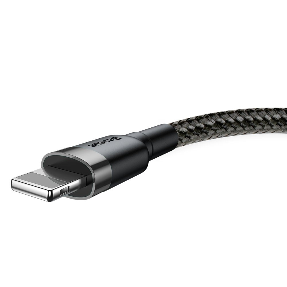 Καλώδιο Δεδομένων και Φόρτισης USB-A - Lightning Baseus Cafule, 18W, 3m, Γκρι CALKLF-RG1