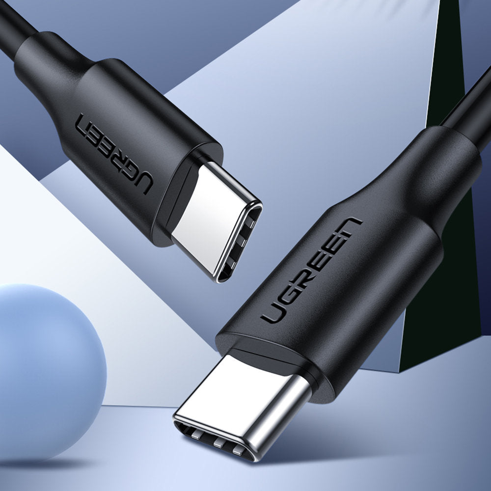 Καλώδιο Δεδομένων και Φόρτισης USB-C - USB-C UGREEN US286, 60W, 1m, Μαύρο