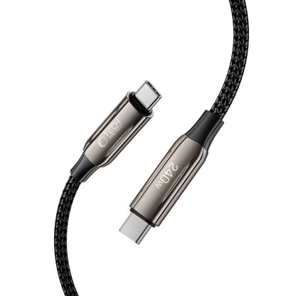 Καλώδιο Δεδομένων και Φόρτισης USB-C - USB-C Tech-Protect UB10T Ultraboost, 240W, 1m, Μαύρο