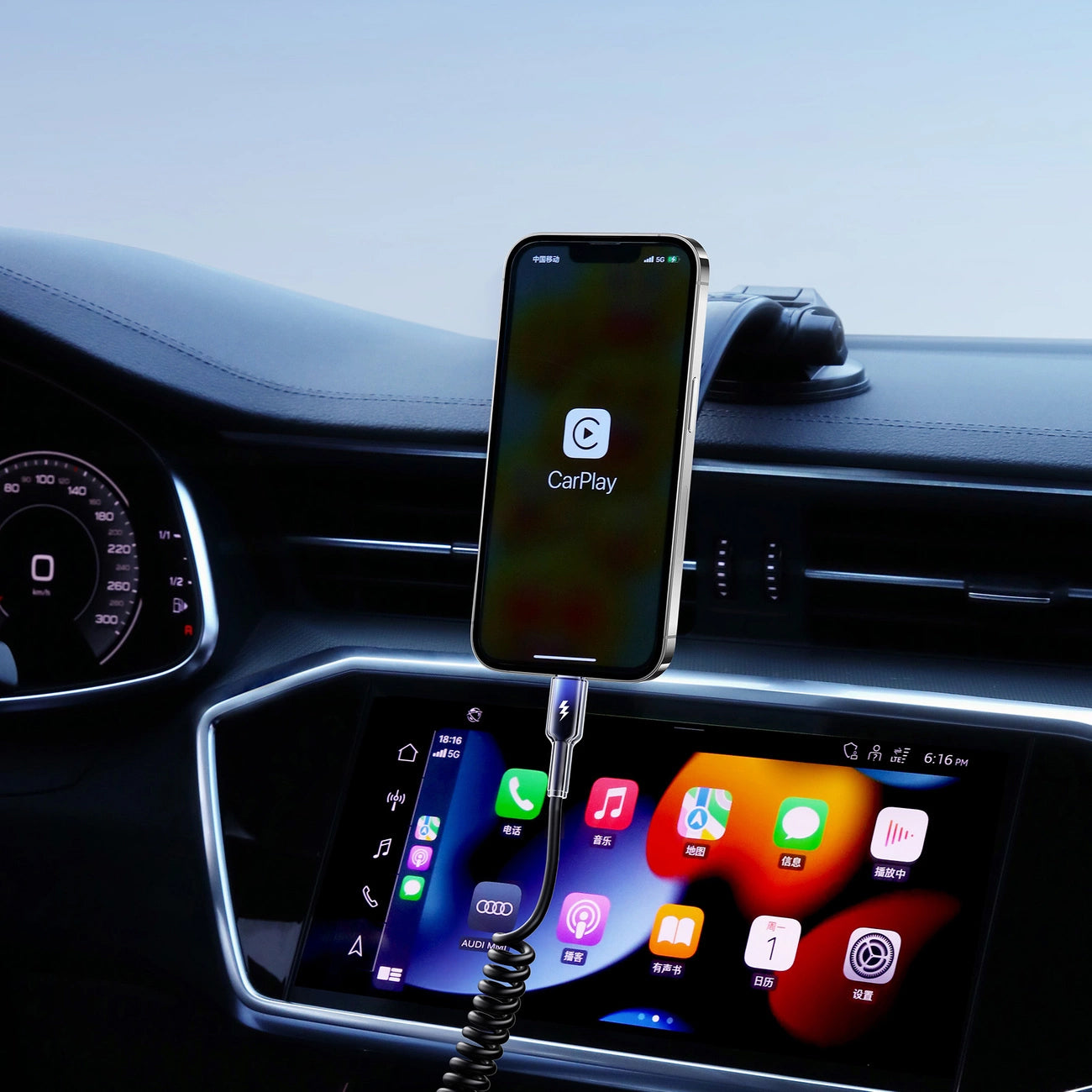 Καλώδιο Δεδομένων και Φόρτισης USB-A - USB-C Joyroom S-A43 Crystal, 60W, 1.5m, Μαύρο