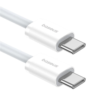 Καλώδιο Δεδομένων και Φόρτισης USB-C - USB-C Baseus Superior Series 2, 30W, 2m, Λευκό P10365200211-01