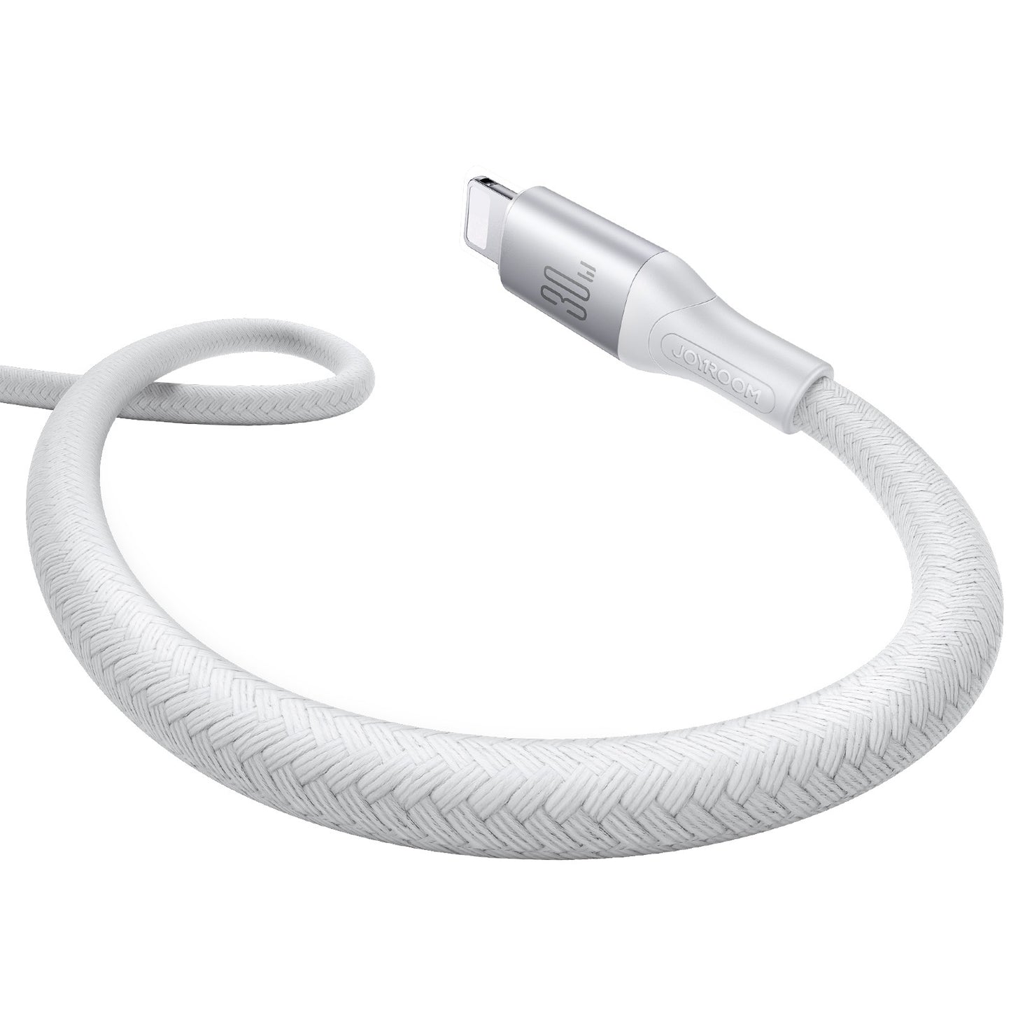 Καλώδιο Δεδομένων και Φόρτισης USB-C - Lightning Joyroom S-A28 Flash, 30W, 1m, Λευκό
