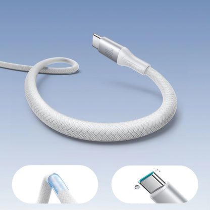 Καλώδιο Δεδομένων και Φόρτισης USB-C - USB-C Joyroom S-A28 Flash, 60W, 1m, Λευκό